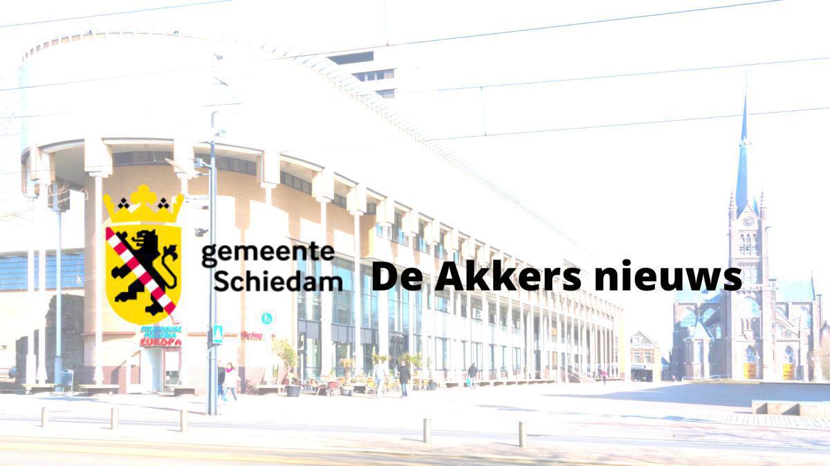 De Akkers: bericht van de Gemeente Schiedam