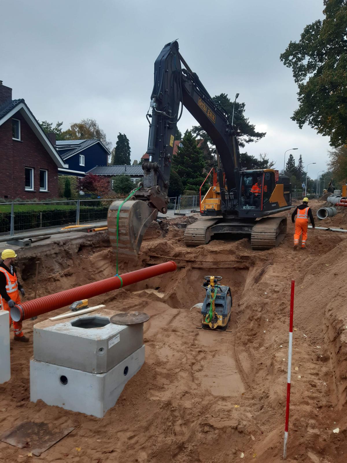 Werkzaamheden Arthur van Schendellaan Ede gestart