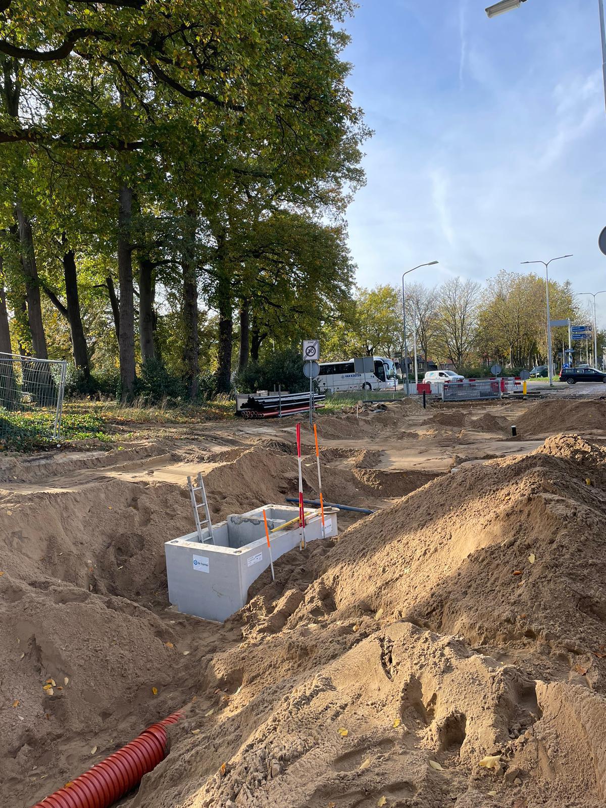Update werkzaamheden Vossenakker/Arthur v Schendellaan Ede week 46