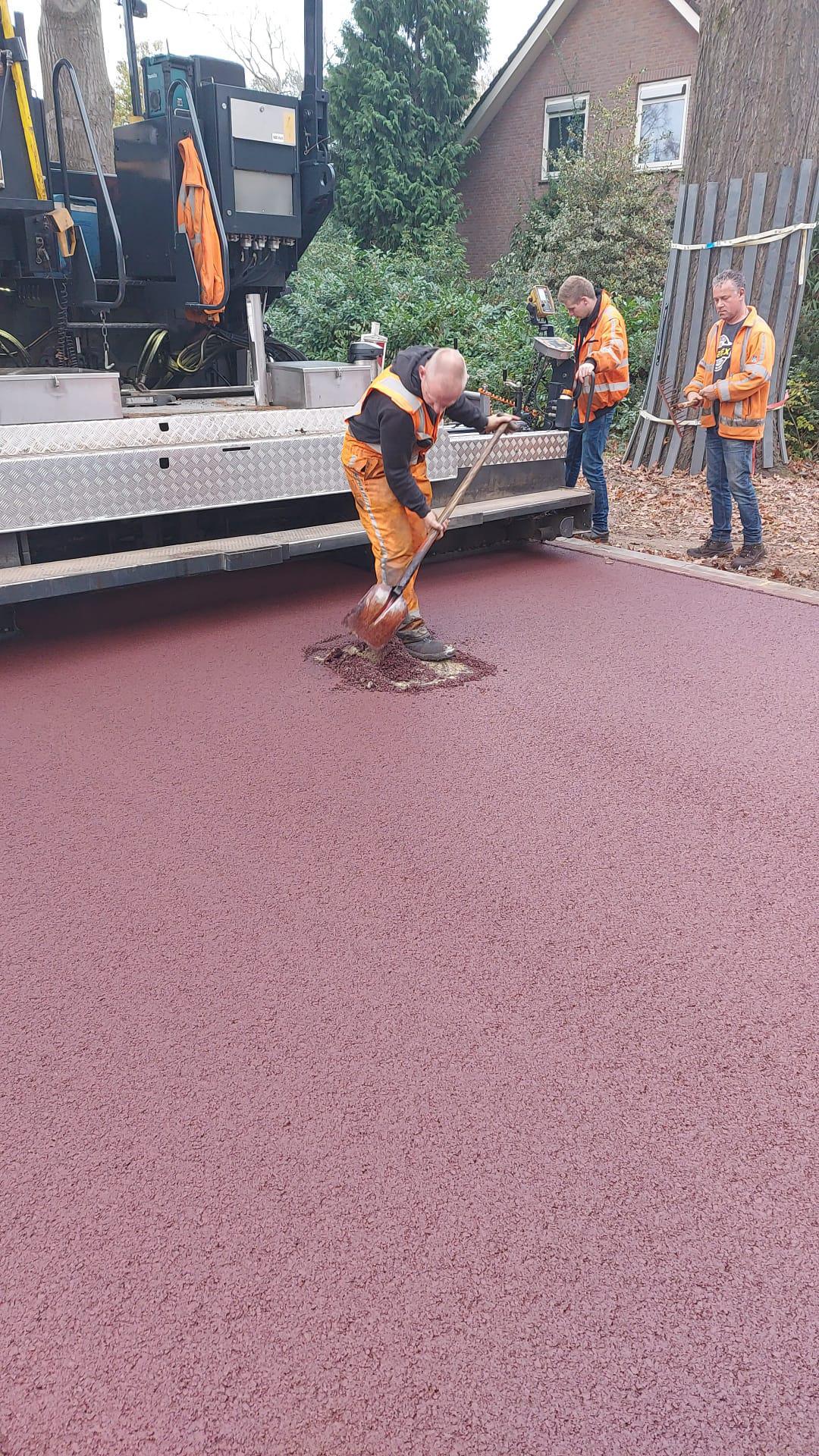 Deze week voor de laatste keer asfalt op het werk, gevolgen voor de bereikbaarheid.
