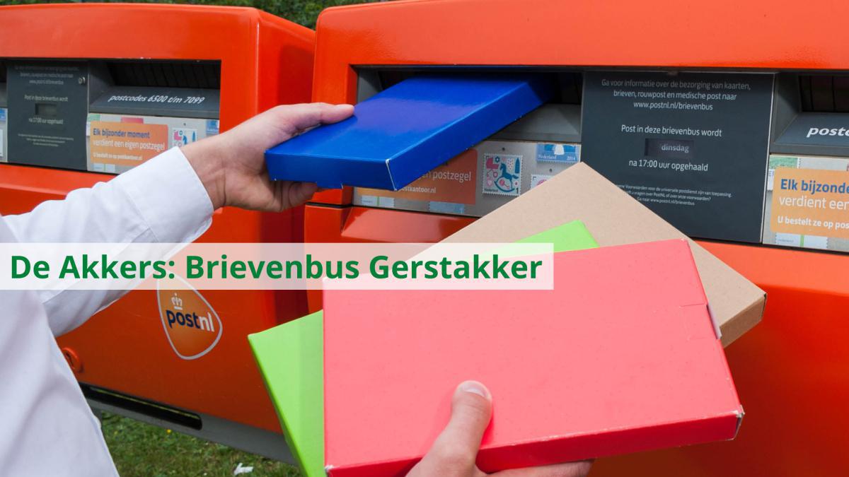 De Akkers: Brievenbus Gerstakker wordt niet teruggeplaatst 