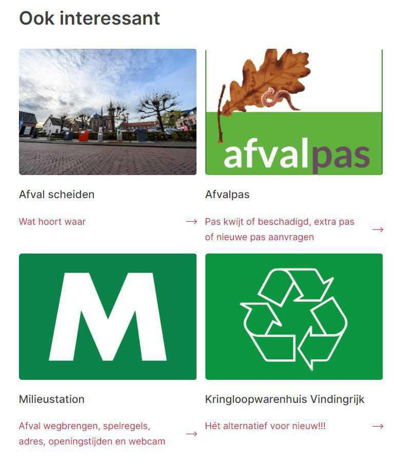 Afval in de openbare ruimte
