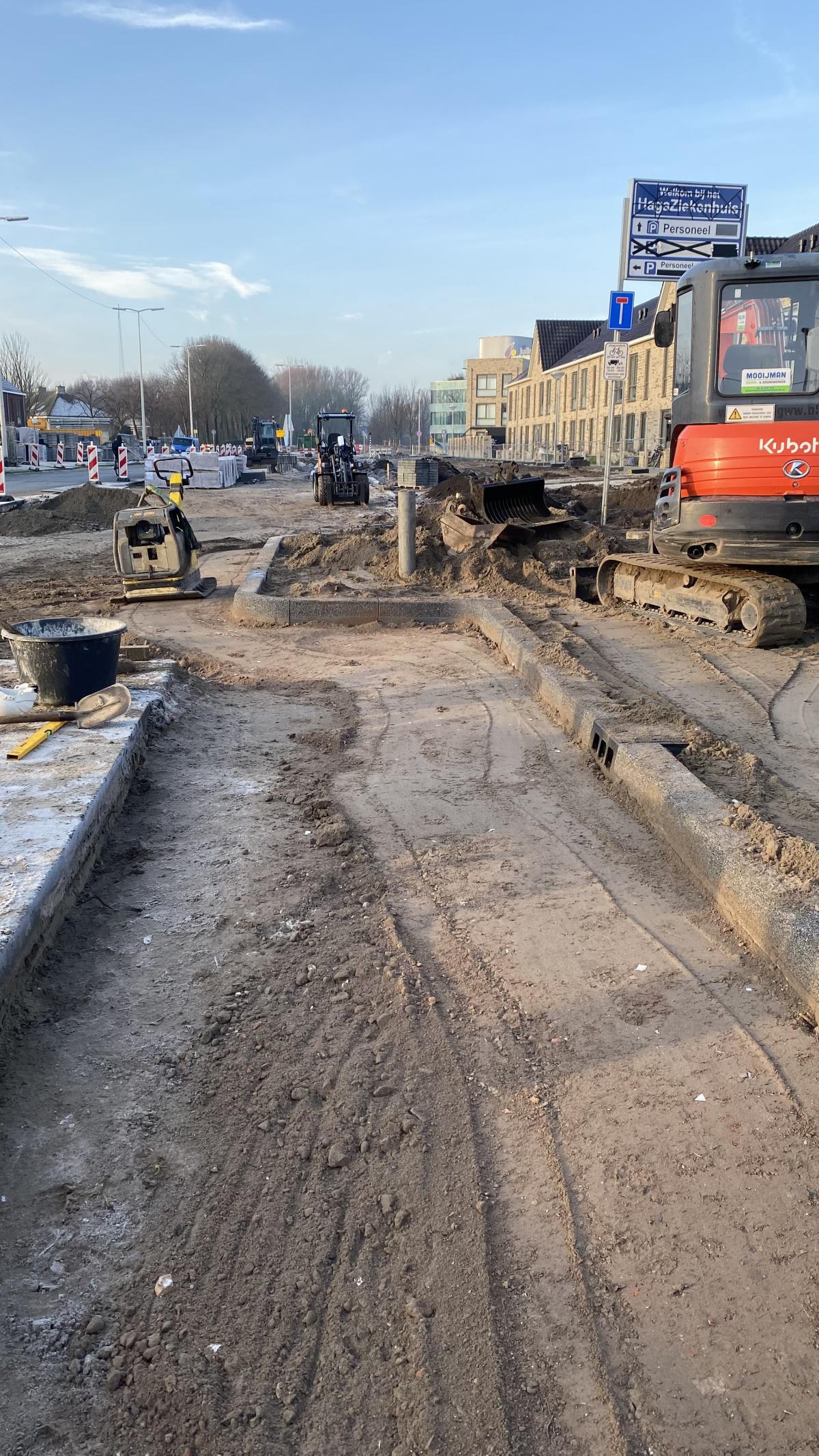 Zichtbare contouren in het straatbeeld