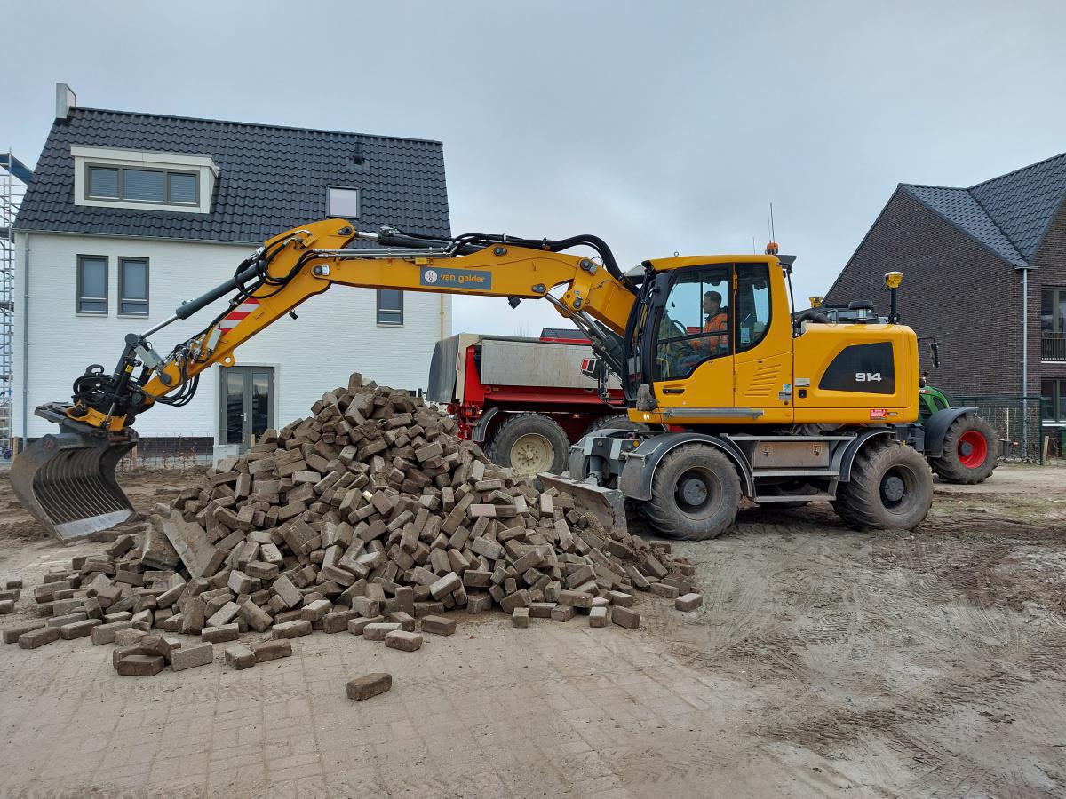 Start werkzaamheden parkeerterrein Kersenveld