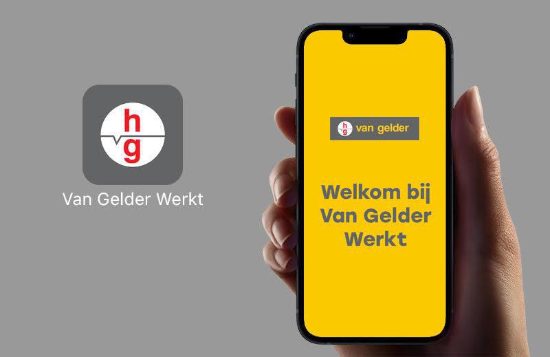 Nieuwe App: Van Gelder Werkt App!