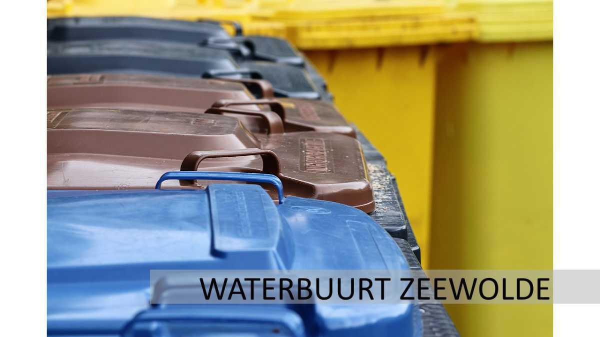 Waterbuurt: inzameling afvalcontainers