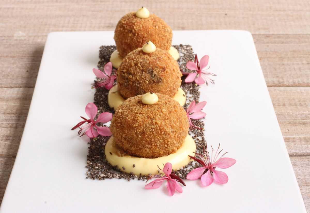 Polpette di ricciola impanate Polpette di ricciola impanate