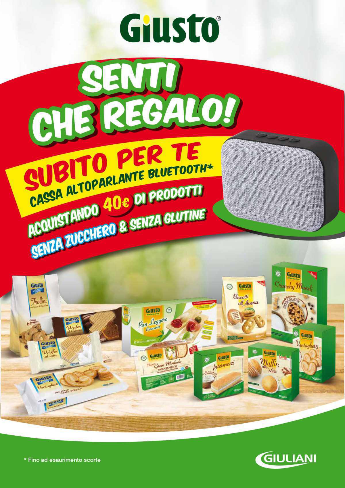 Giornata Giusto Senza Glutine: senti che regalo!