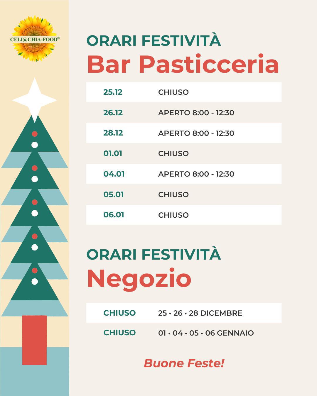 Orari Festività Orari Festività