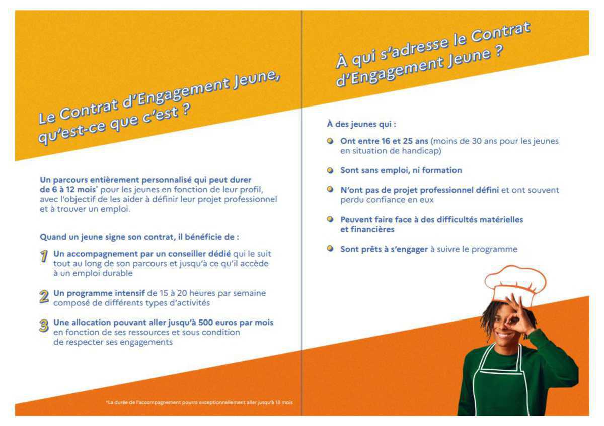 Perdu ? Venez au Contrat Engagement Jeune !