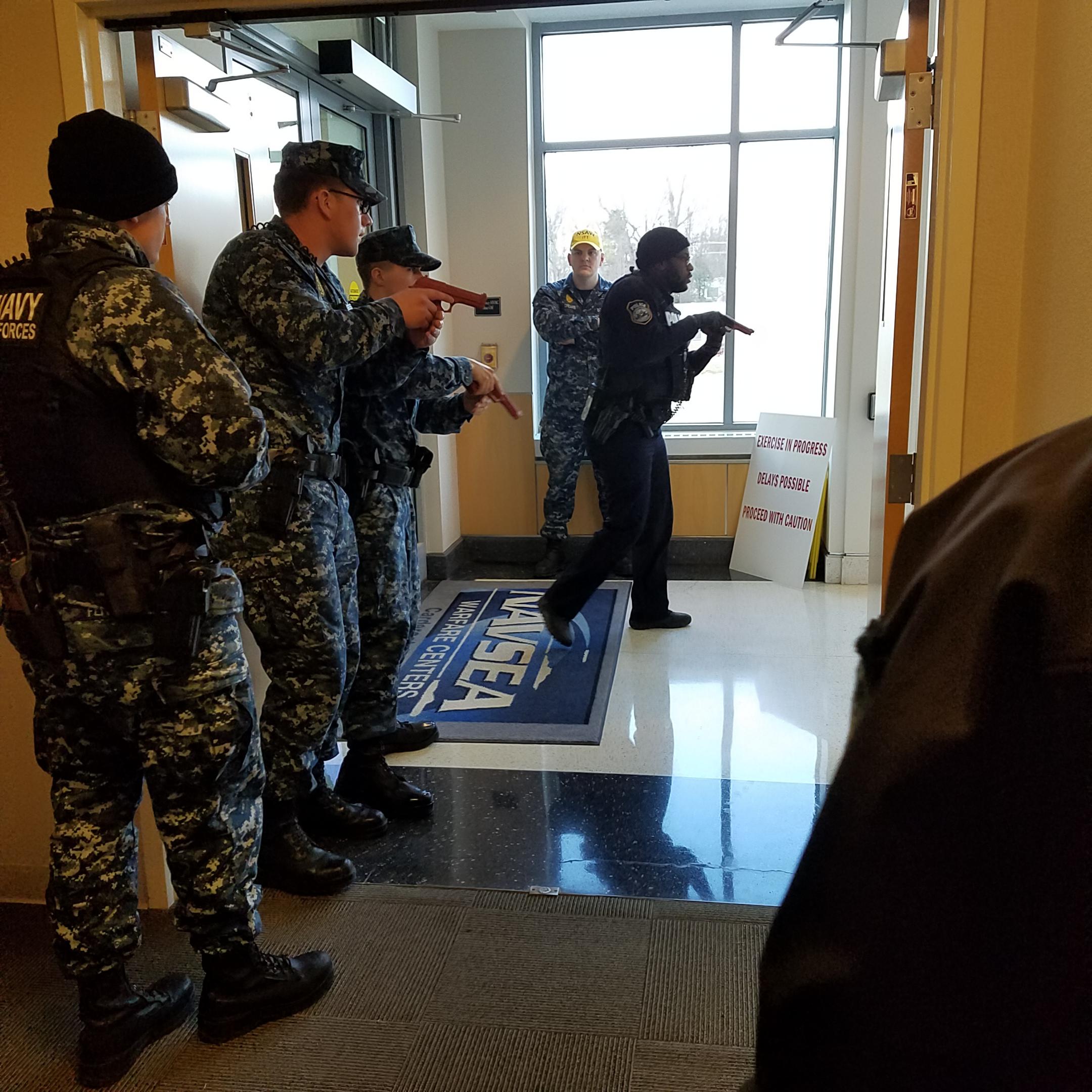Carderock Active Shooter Exercise 2017