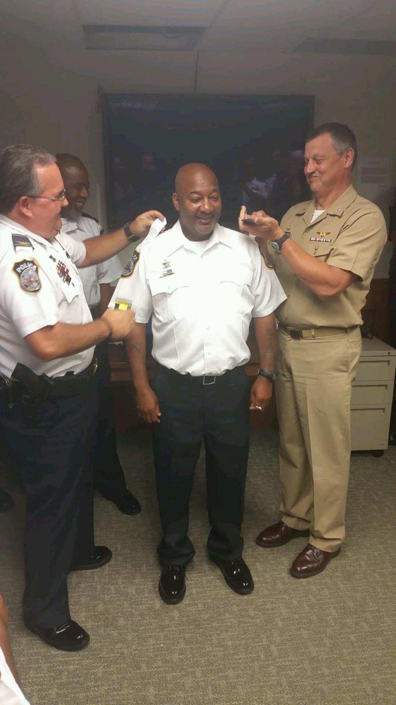 Sgt. Rucker Promotion to LT