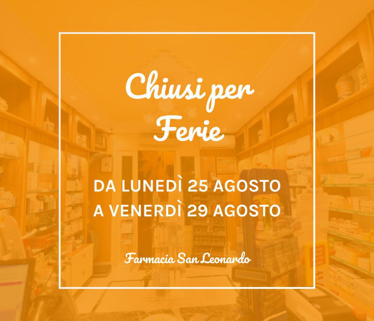 Chiusi per ferie
