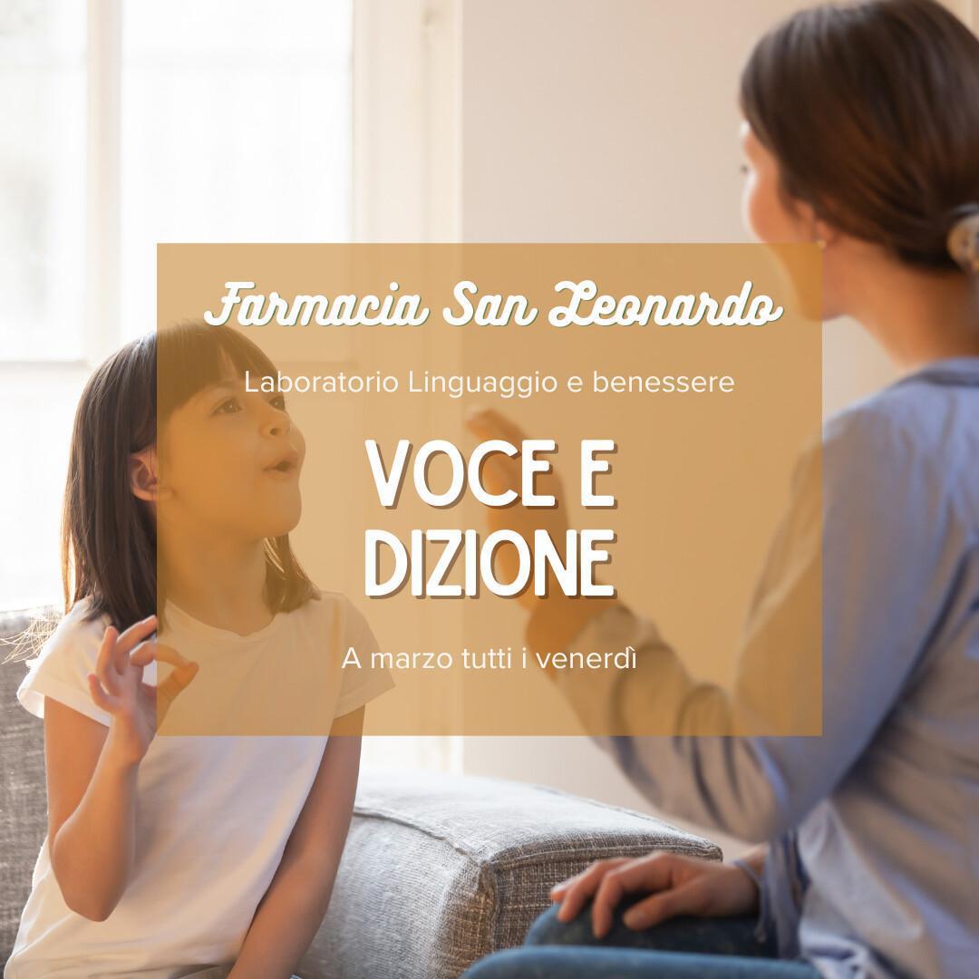  Laboratorio Linguaggio e benessere: VOCE E DIZIONE