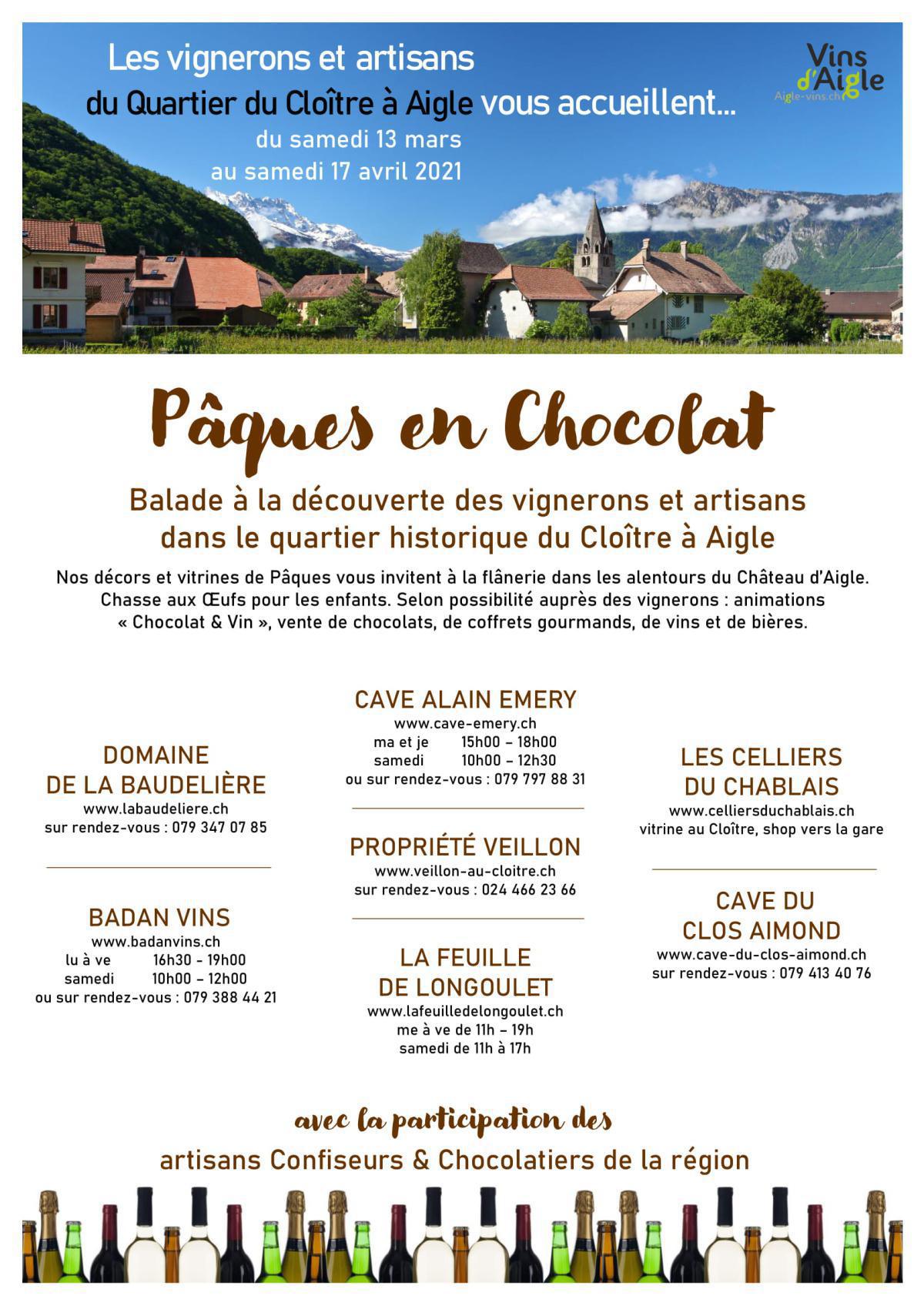 Pâques en Chocolat