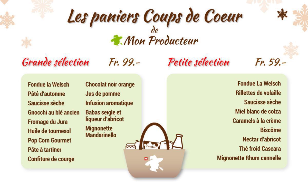 Paniers Coups de Coeur Paniers Coups de Coeur