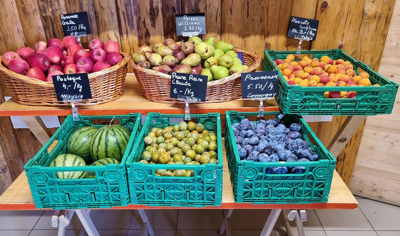Prunes et pruneaux – Fruits Vaud Genève