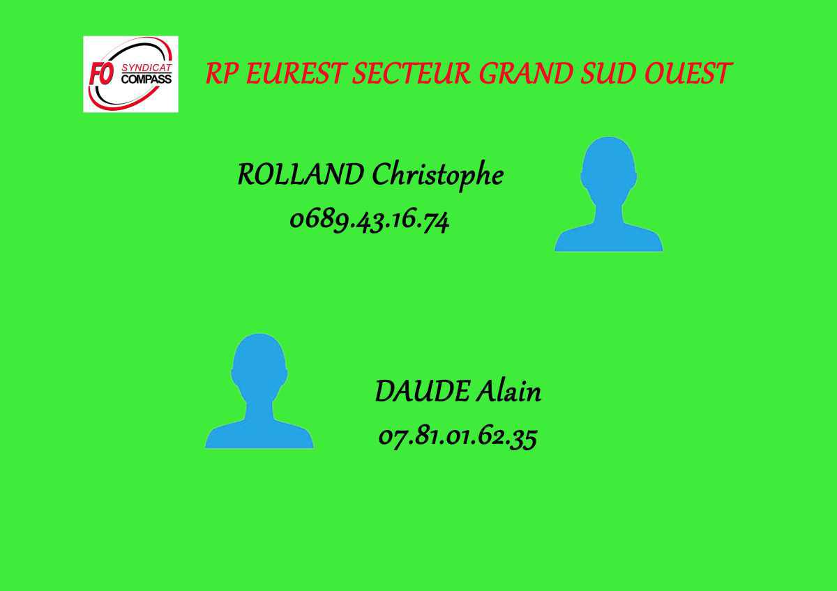 RP EUREST SECTEUR GRAND SUD OUEST