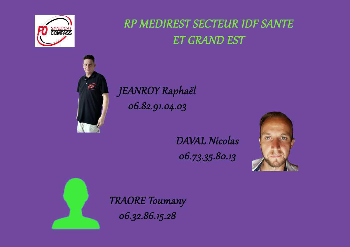 RP MEDIREST SECTEUR IDF SANTE ET GRAND EST