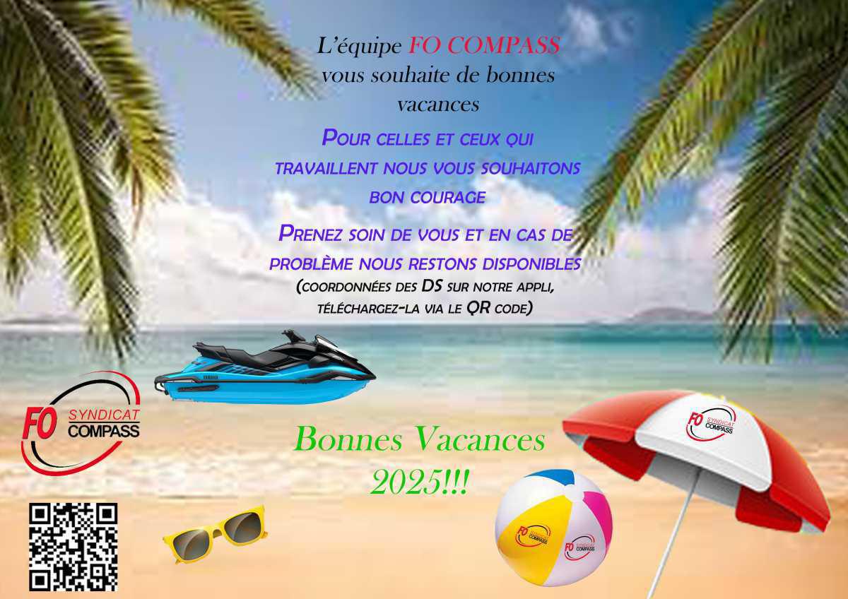 Bonnes vacances 2025