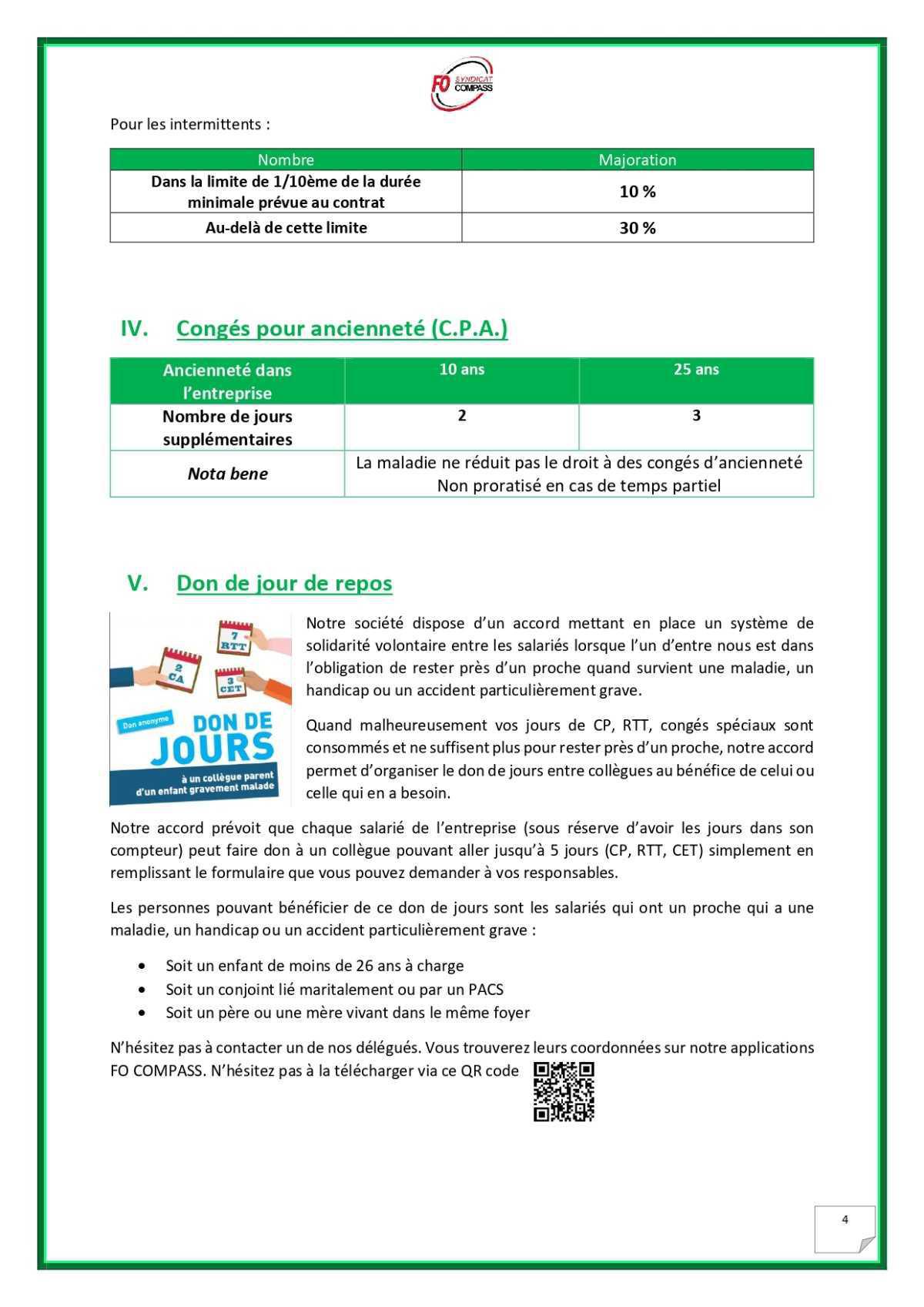 Votre livret des avantages sociaux 2026