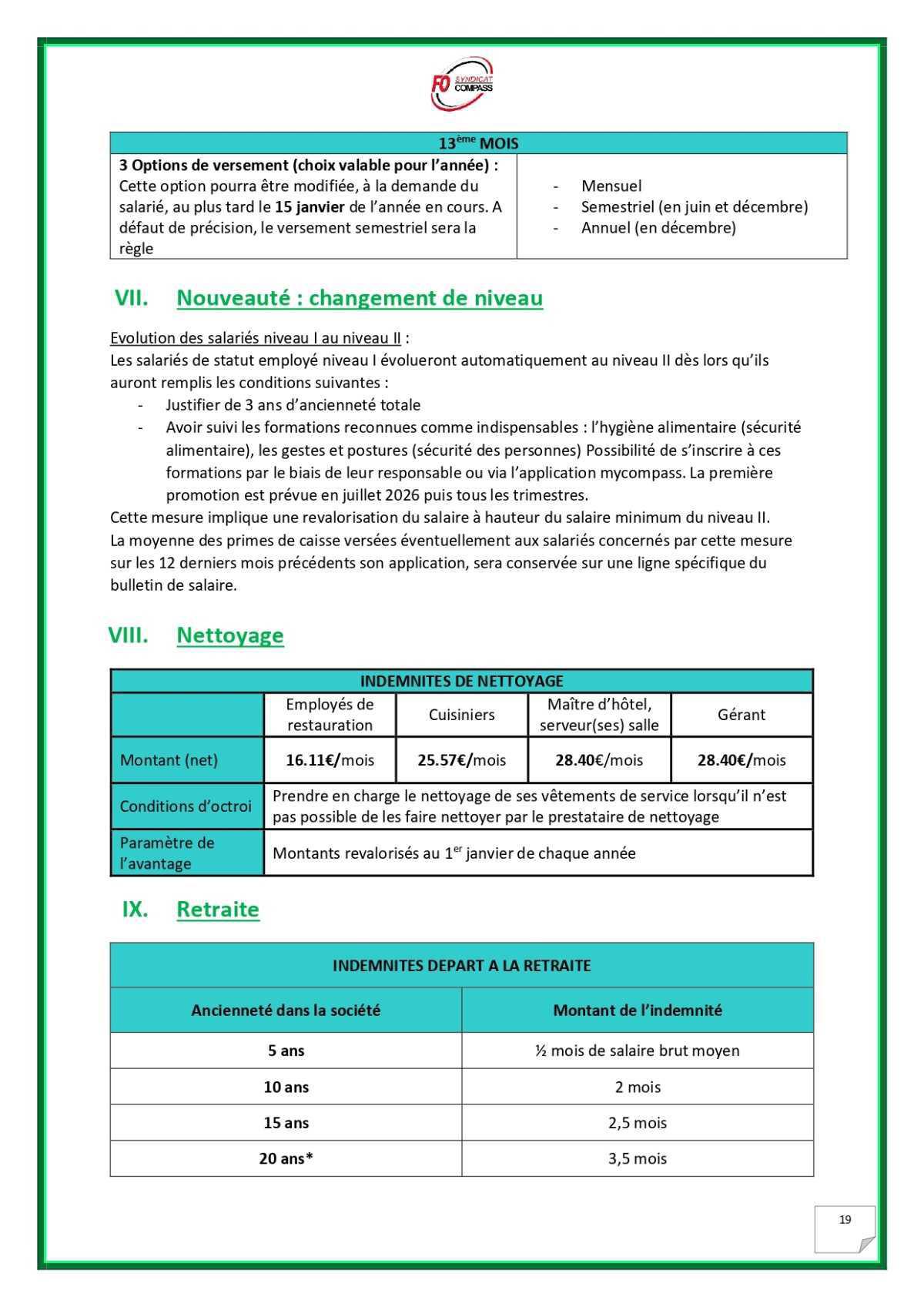 Votre livret des avantages sociaux 2026