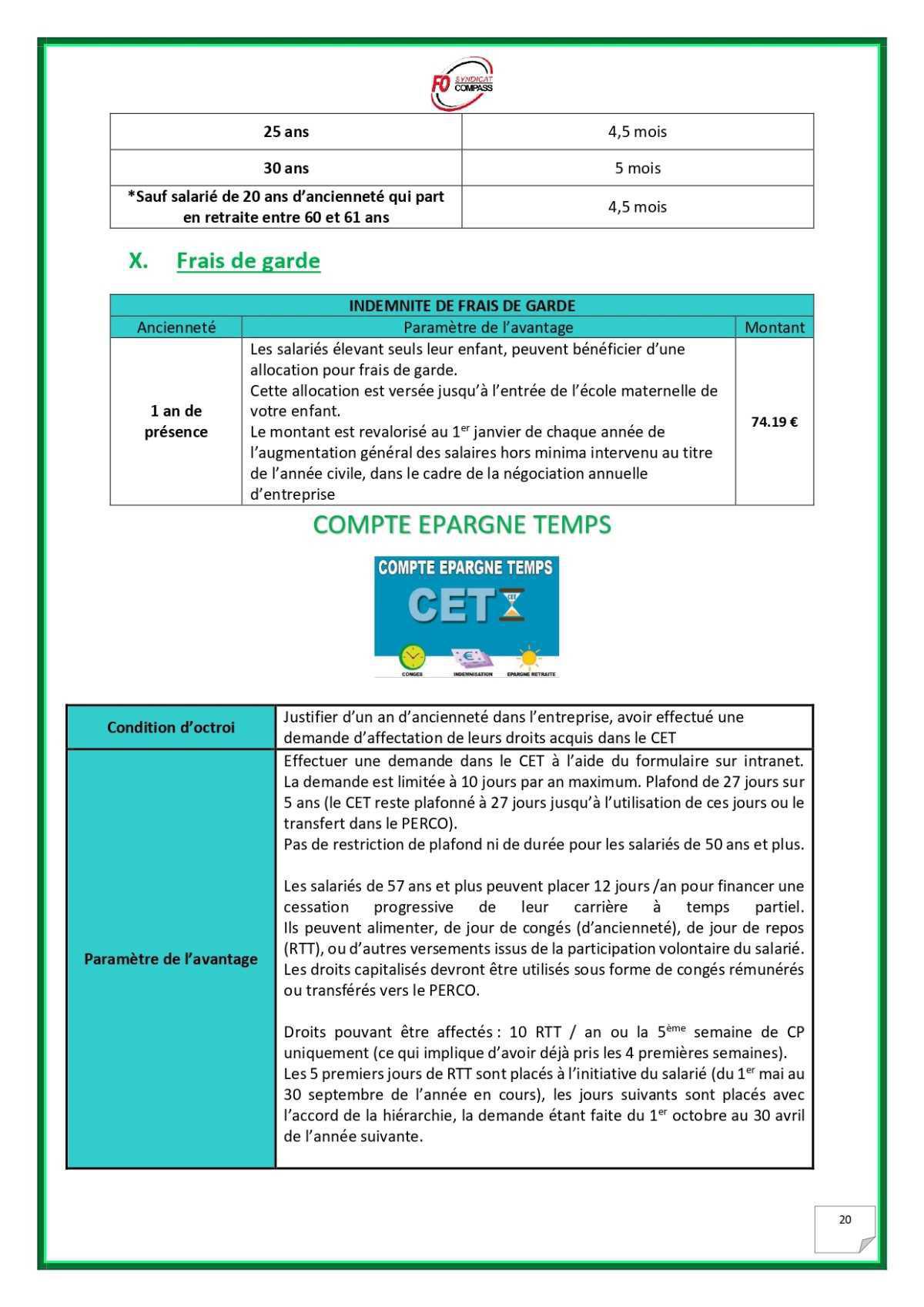 Votre livret des avantages sociaux 2026