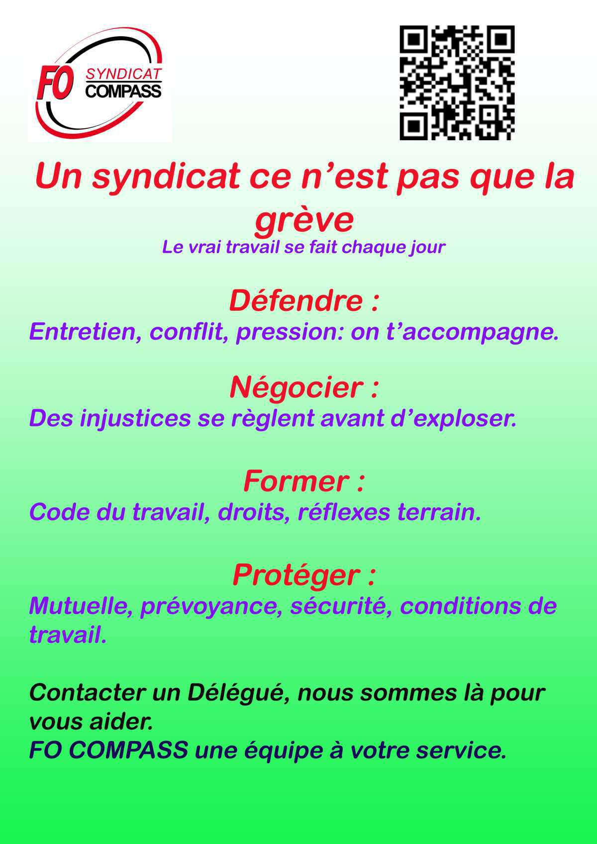 un syndicat ce n'est pas que la grève