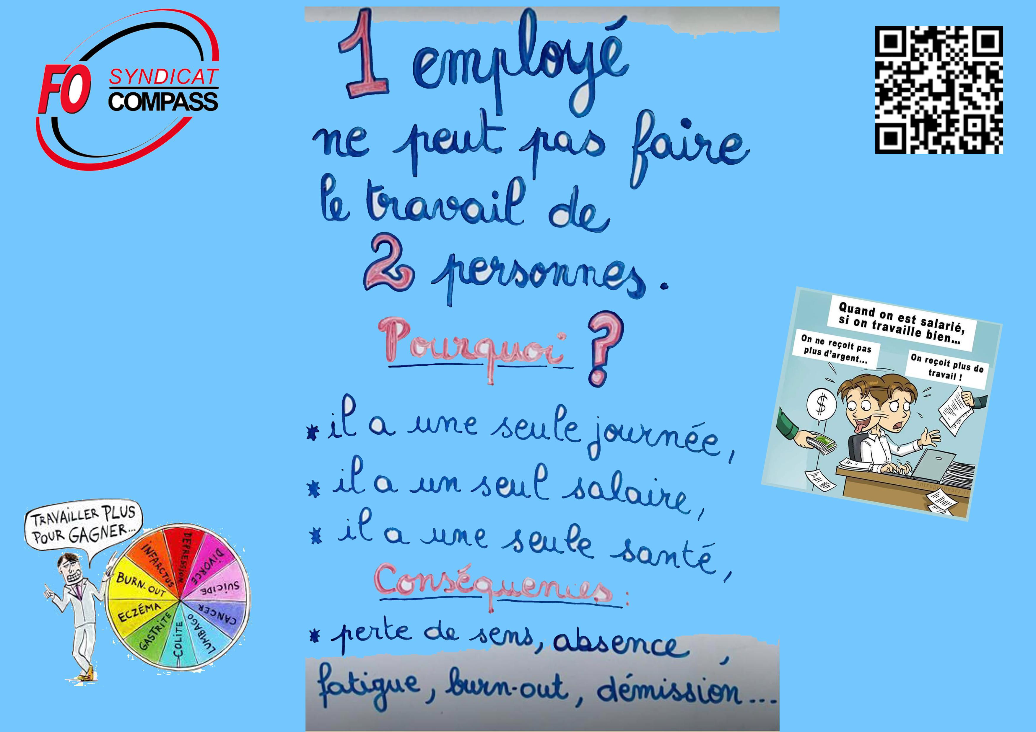 travailler pour deux!!!
