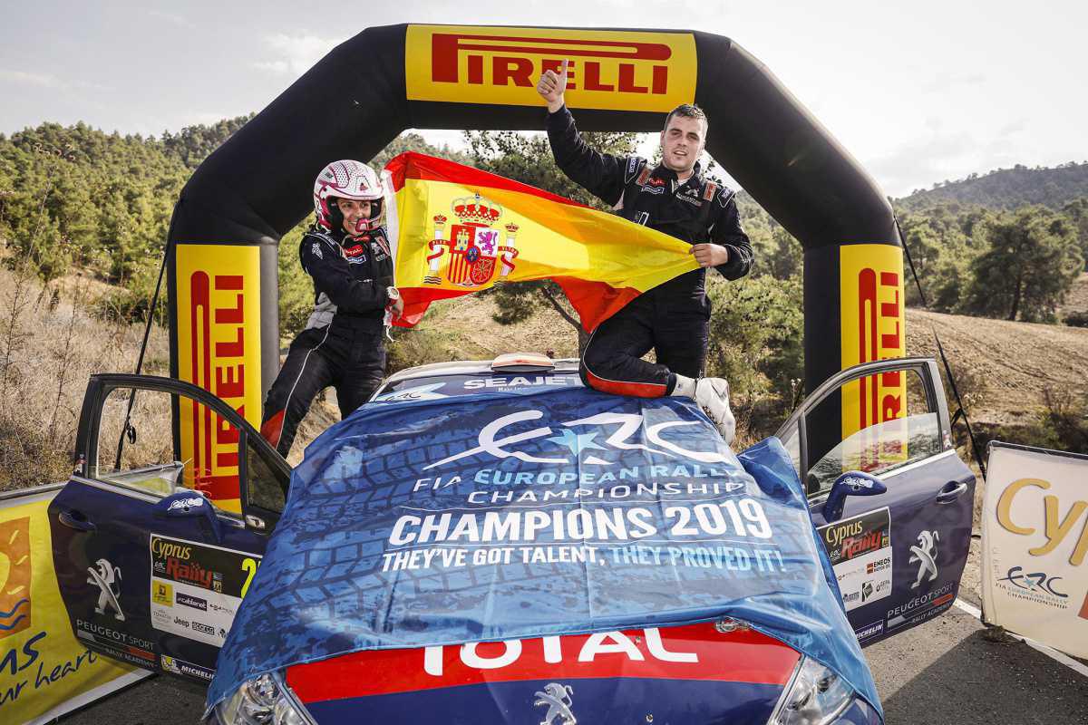 EFRÉN LLARENA Y SARA FERNÁNDEZ, ¡BICAMPEONES DE EUROPA!