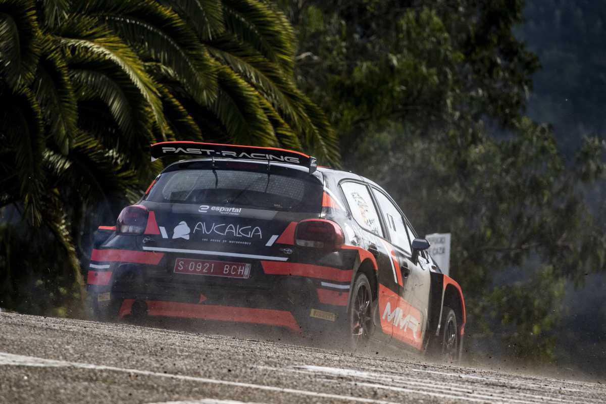 Alejandro Cachón, de test con el Citroën C3 Rally2 de Past-Racing Alejandro Cachón, de test con el Citroën C3 Rally2 de Past-Racing