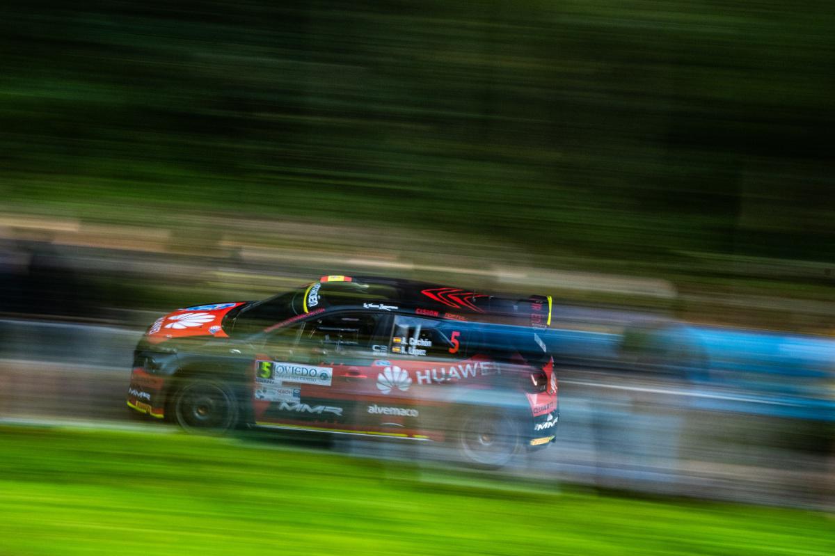 Alejandro Cachón se anota su primer TCC con el Citroën C3 Rally2 Alejandro Cachón se anota su primer TCC con el Citroën C3 Rally2