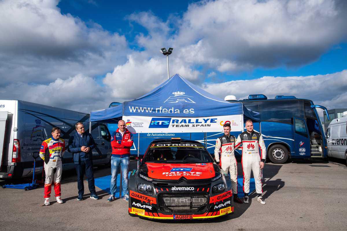 Alejandro Cachón sube con Citroën al WRC2 Alejandro Cachón sube con Citroën al WRC2