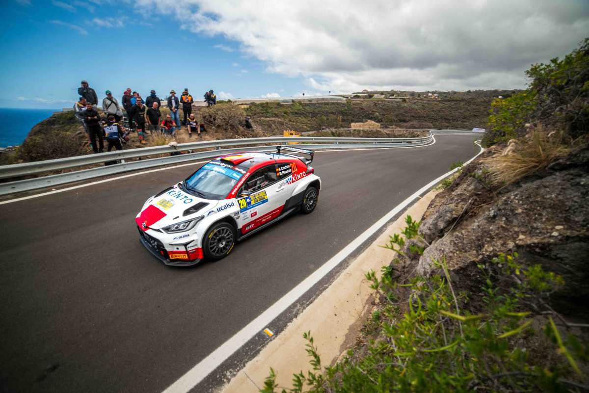 Alejandro Cachón da a Toyota el triunfo en Canarias, el liderato del S-CER y un podio en el Europeo Alejandro Cachón da a Toyota el triunfo en Canarias, el liderato del S-CER y un podio en el Europeo