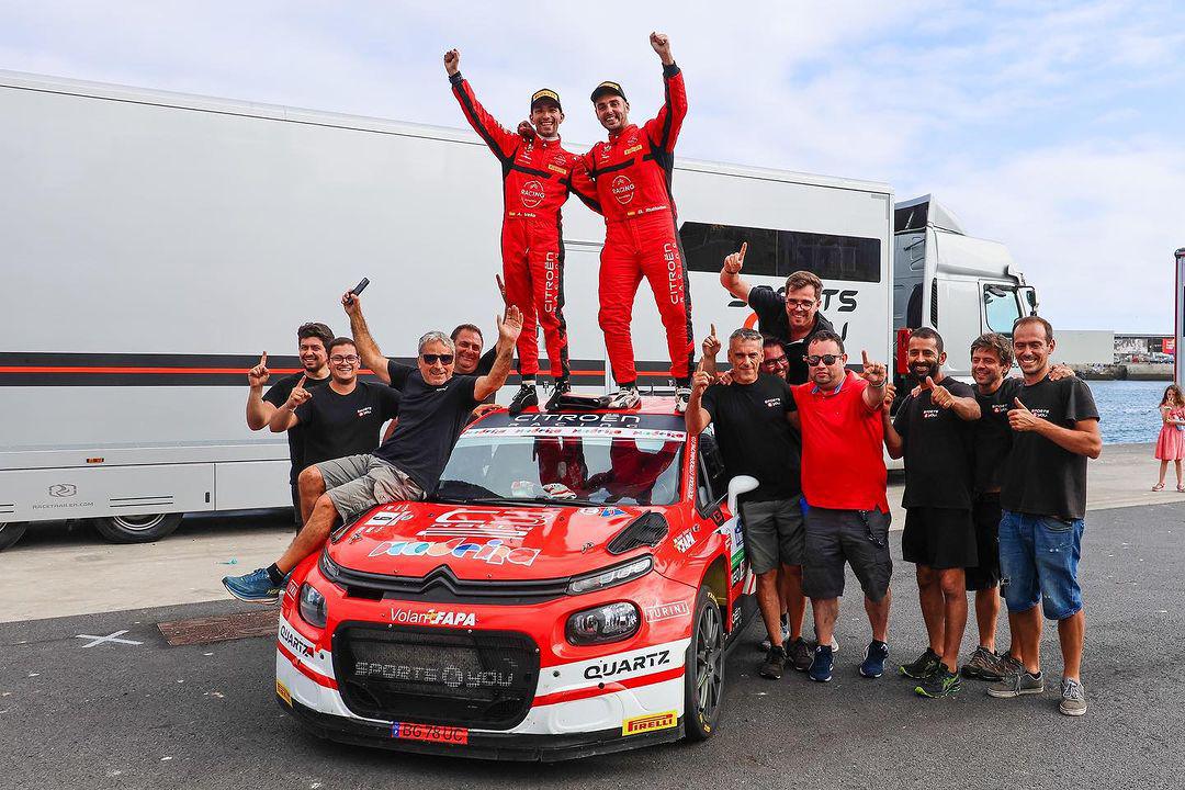 Diego Ruiloba gana también con Citroën en Madeira