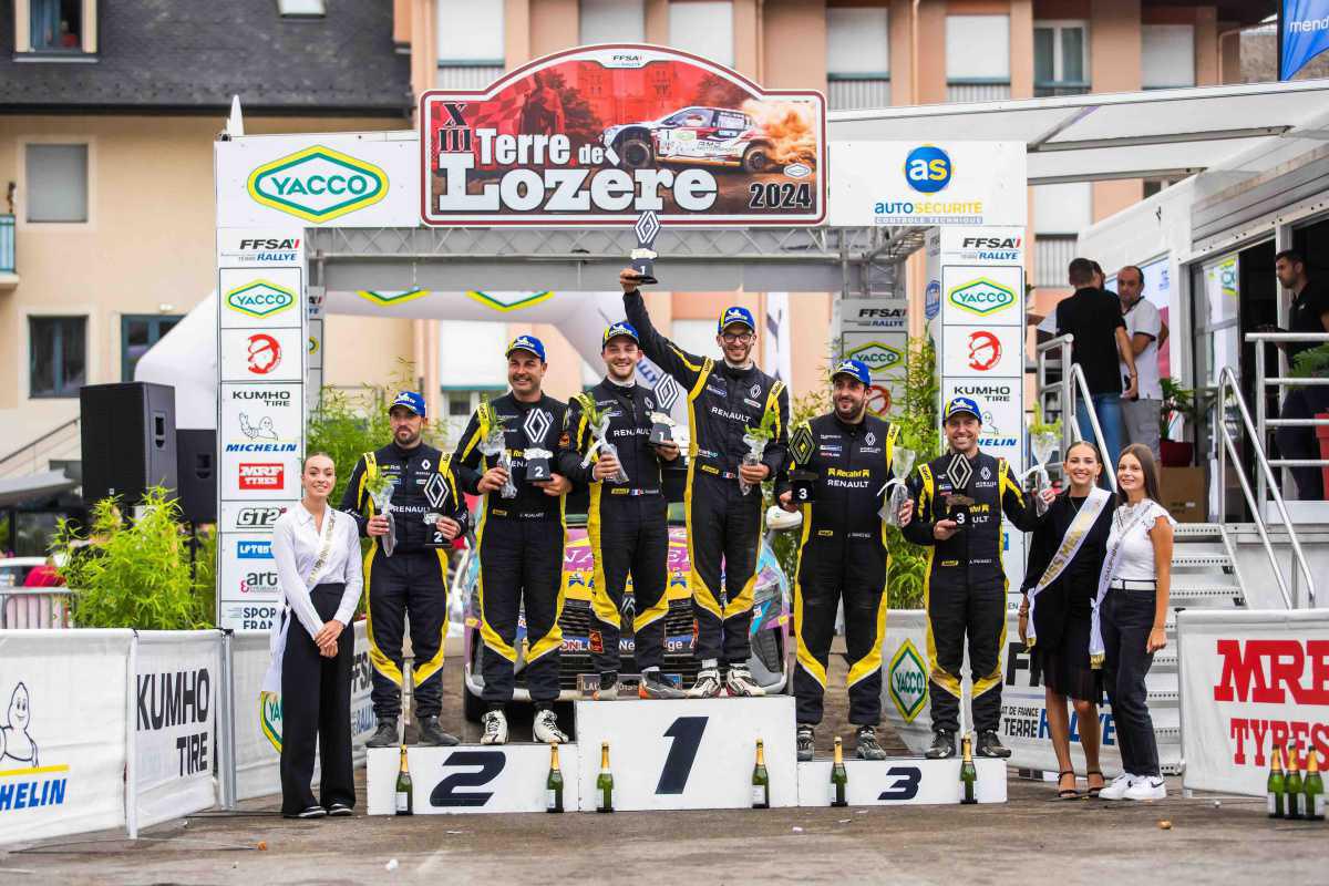 Baptiste Panissié, primer piloto foráneo que gana en el Clio Trophy Spain Tierra