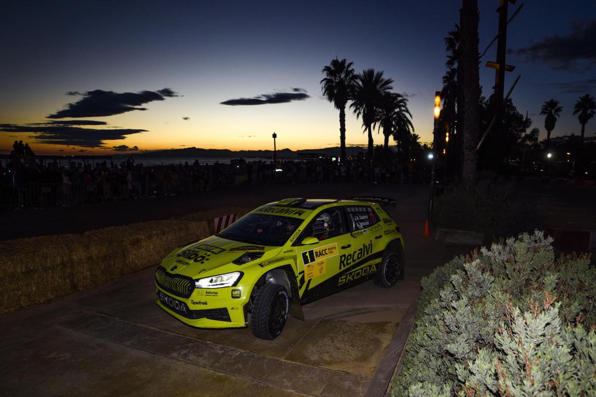 'Cohete' Suárez, primer líder del RallyRACC