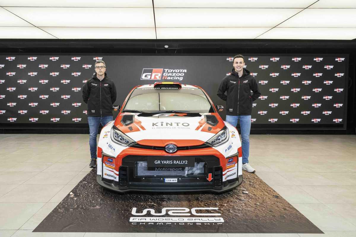 Alejandro Cachón, del S-CER al WRC2 con Toyota Gazoo Racing Spain Alejandro Cachón, del S-CER al WRC2 con Toyota Gazoo Racing Spain