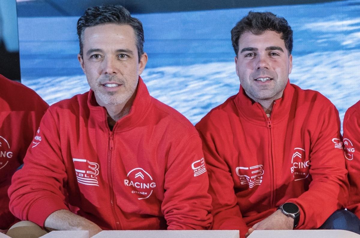 Álvaro Muñiz, compañero de Unai de la Dehesa en el Citroën Rallye Team Álvaro Muñiz, compañero de Unai de la Dehesa en el Citroën Rallye Team