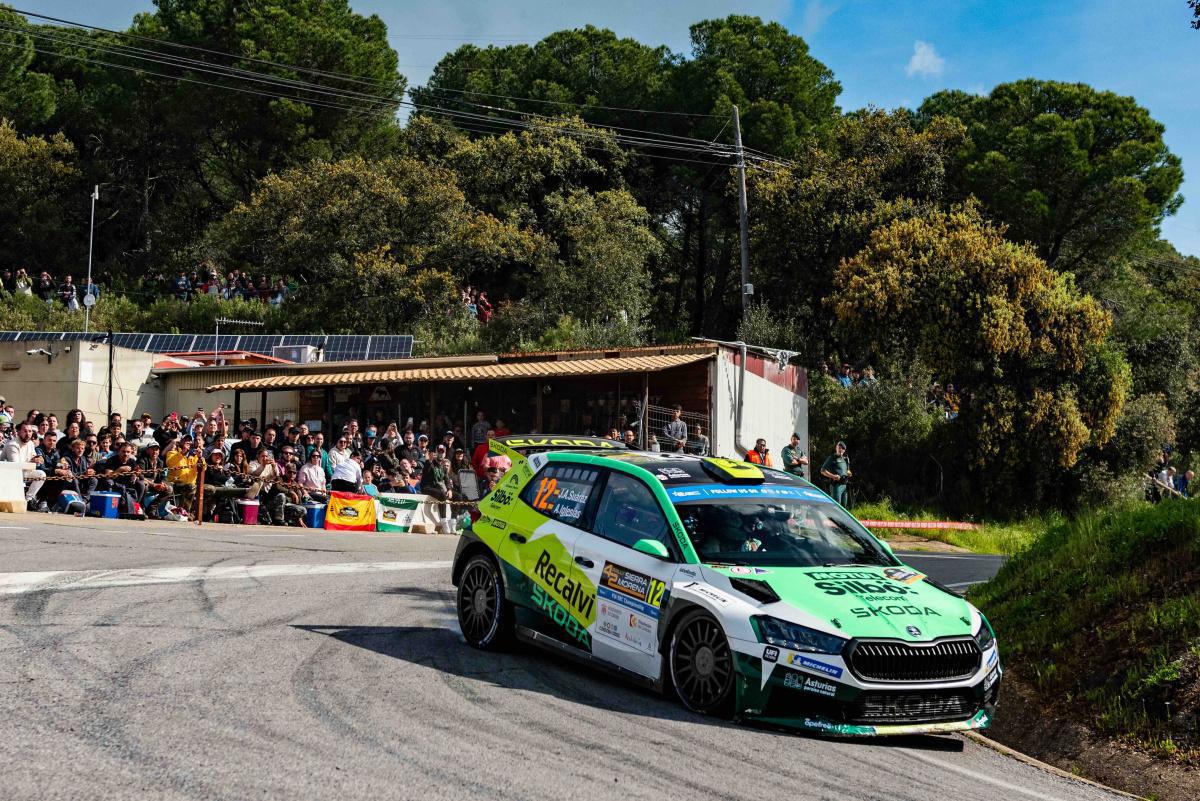 'Cohete' Suárez lidera otro doblete de Škoda 'Cohete' Suárez lidera otro doblete de Škoda