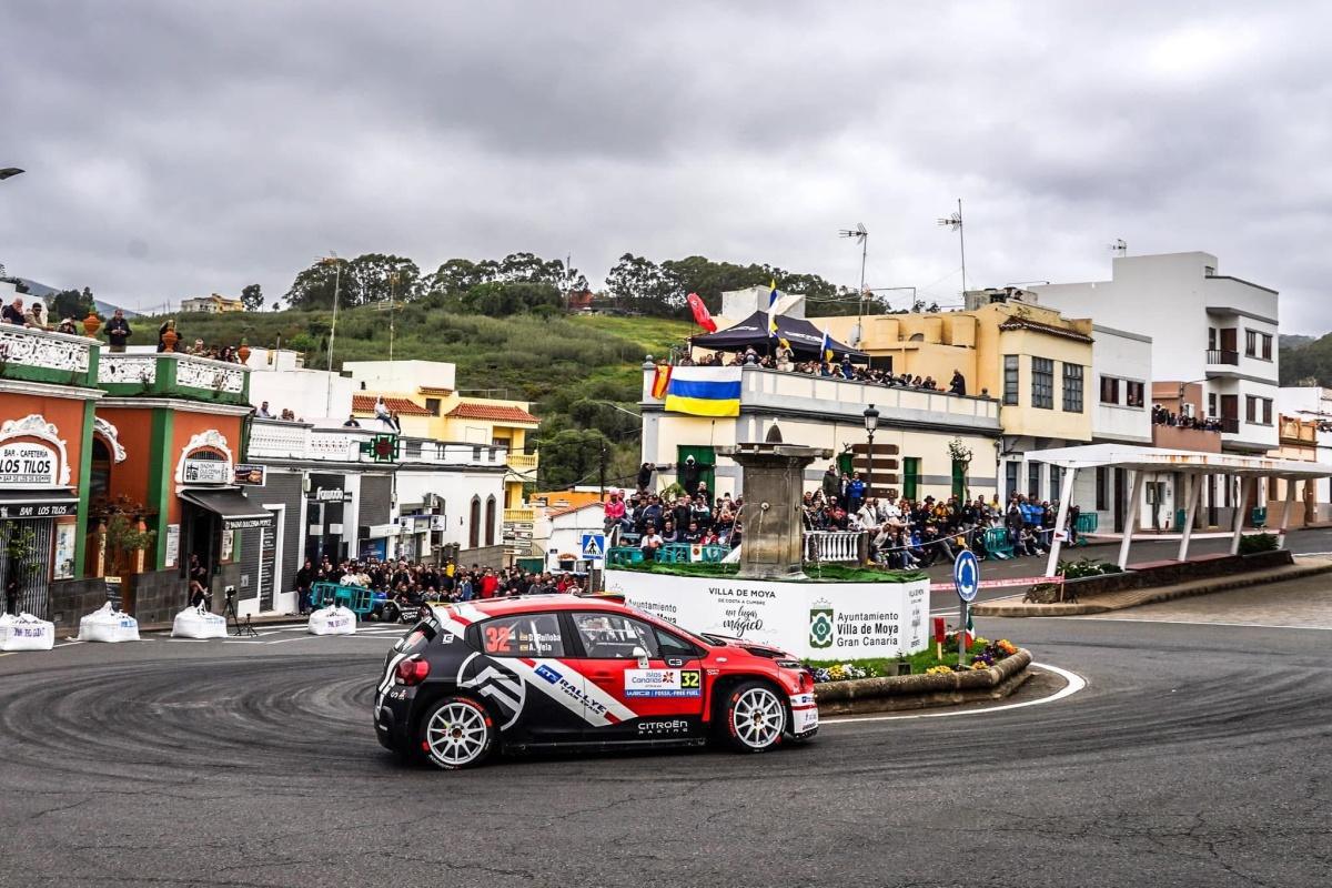 Tres equipos del S-CER, en el Top 5 del WRC2 en Canarias Tres equipos del S-CER, en el Top 5 del WRC2 en Canarias