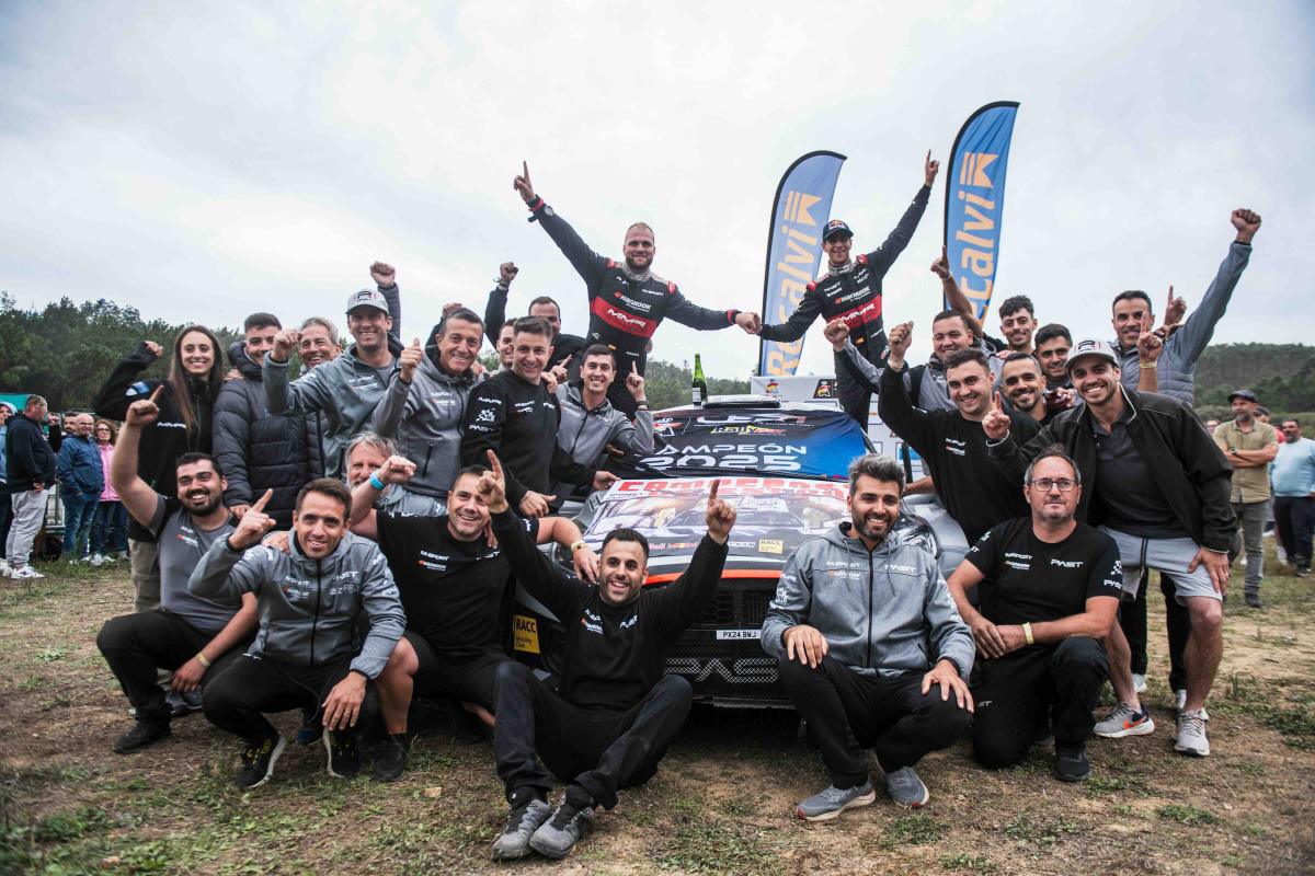 Gil Membrado ya es el campeón más joven del CERT - Rallycar con 17 años