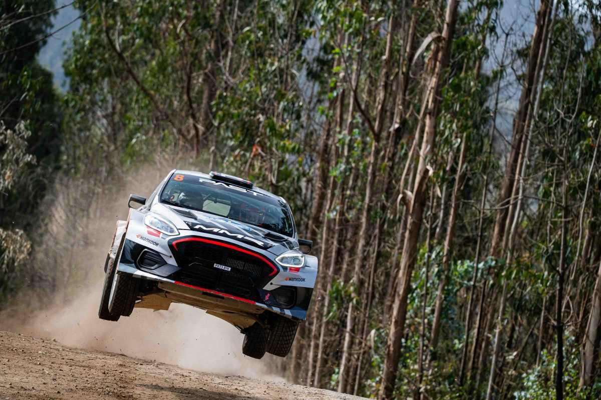 Romet Jürgenson lidera en Asturias con un Ford Fiesta Rally2