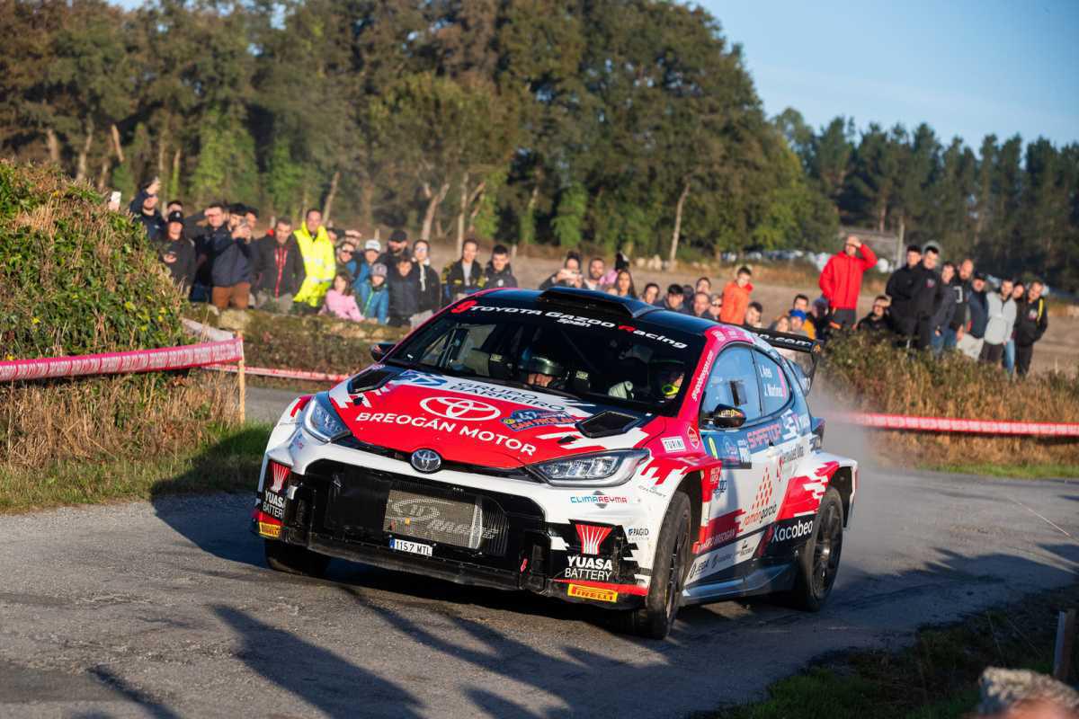 Iván Ares, segundo del Rallye San Froilán en su debut con Toyota Iván Ares, segundo del Rallye San Froilán en su debut con Toyota