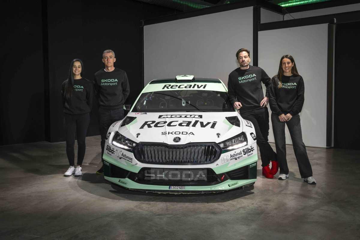 Nuria Pons, primera piloto oficial del S-CER con el equipo Škoda Recalvi Nuria Pons, primera piloto oficial del S-CER con el equipo Škoda Recalvi