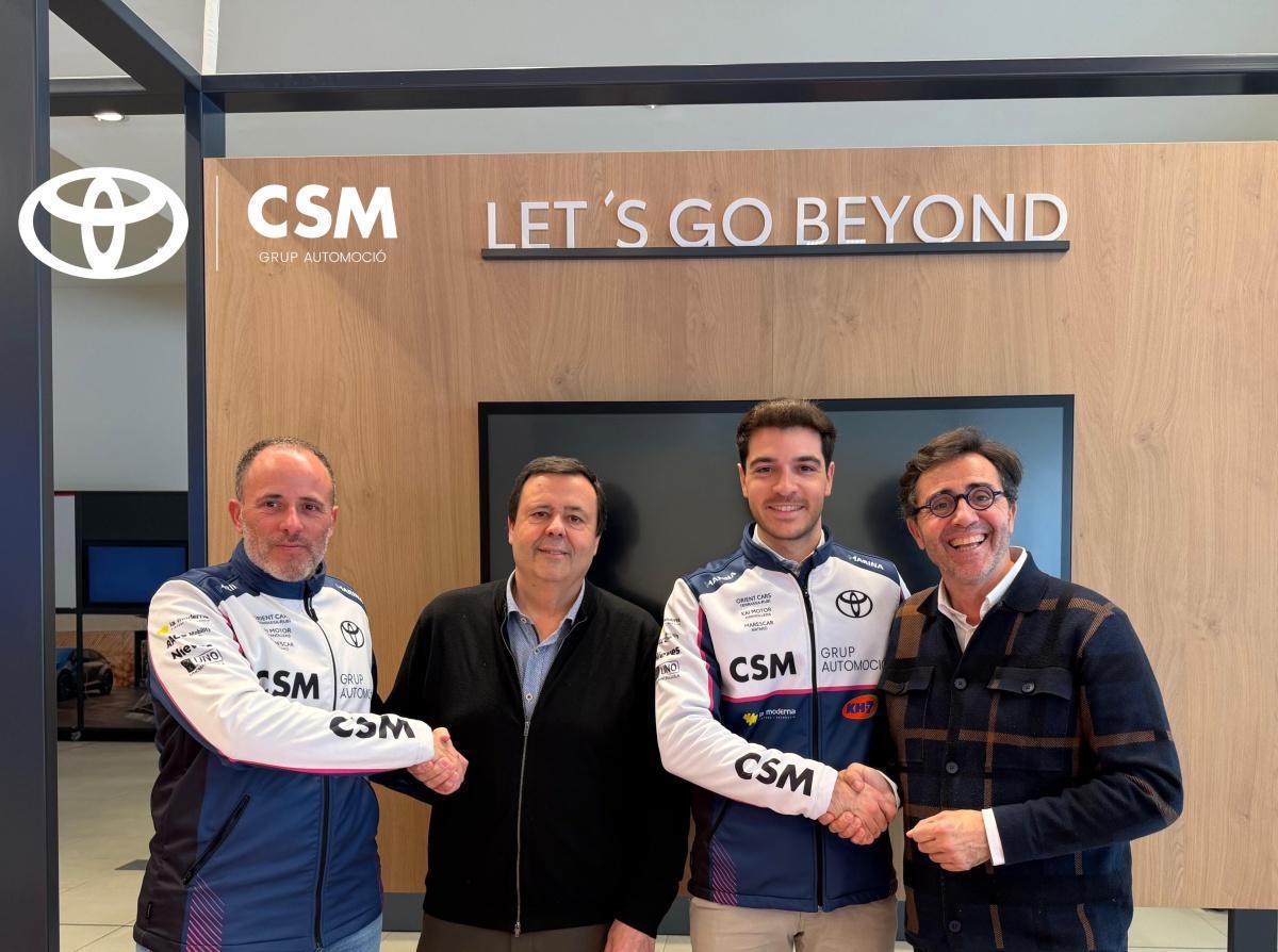 Sergi Francolí da el salto con CSM a un Toyota GR Yaris Rally2