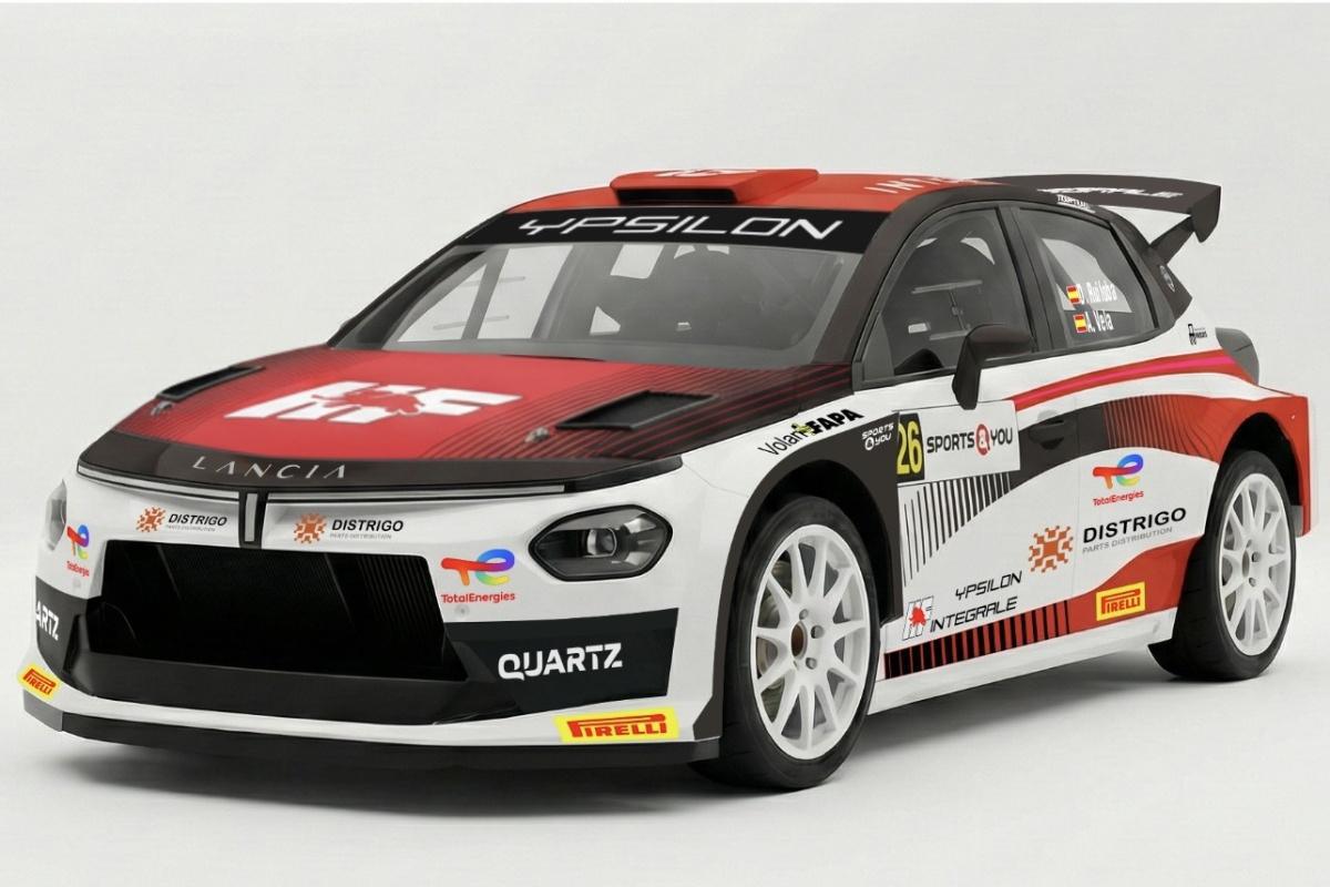 Lancia Corse España se une al S-CER con Diego Ruiloba y el nuevo Lancia Ypsilon Rally2 HF Integrale Lancia Corse España se une al S-CER con Diego Ruiloba y el nuevo Lancia Ypsilon Rally2 HF Integrale