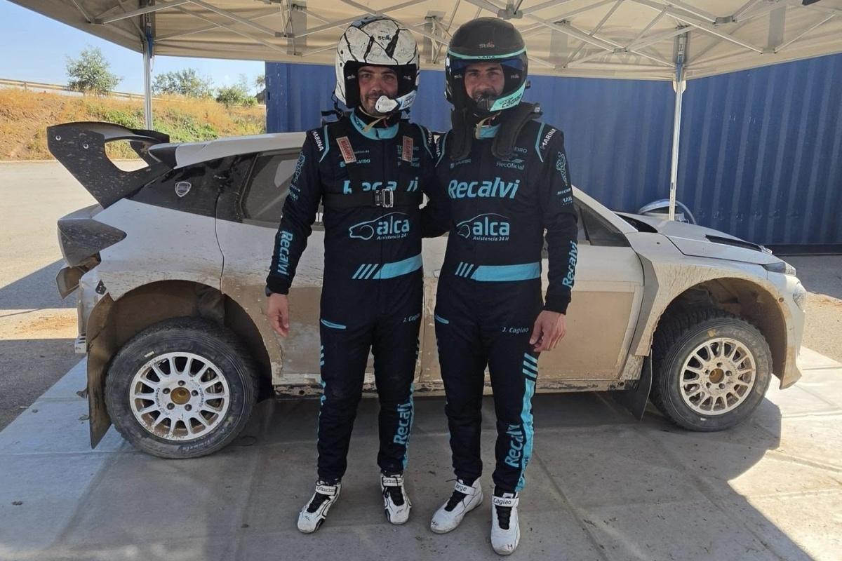 Jorge Cagiao estrena el nuevo Lancia Ypsilon Rally2 HF Integrale del Recalvi Team Jorge Cagiao estrena el nuevo Lancia Ypsilon Rally2 HF Integrale del Recalvi Team
