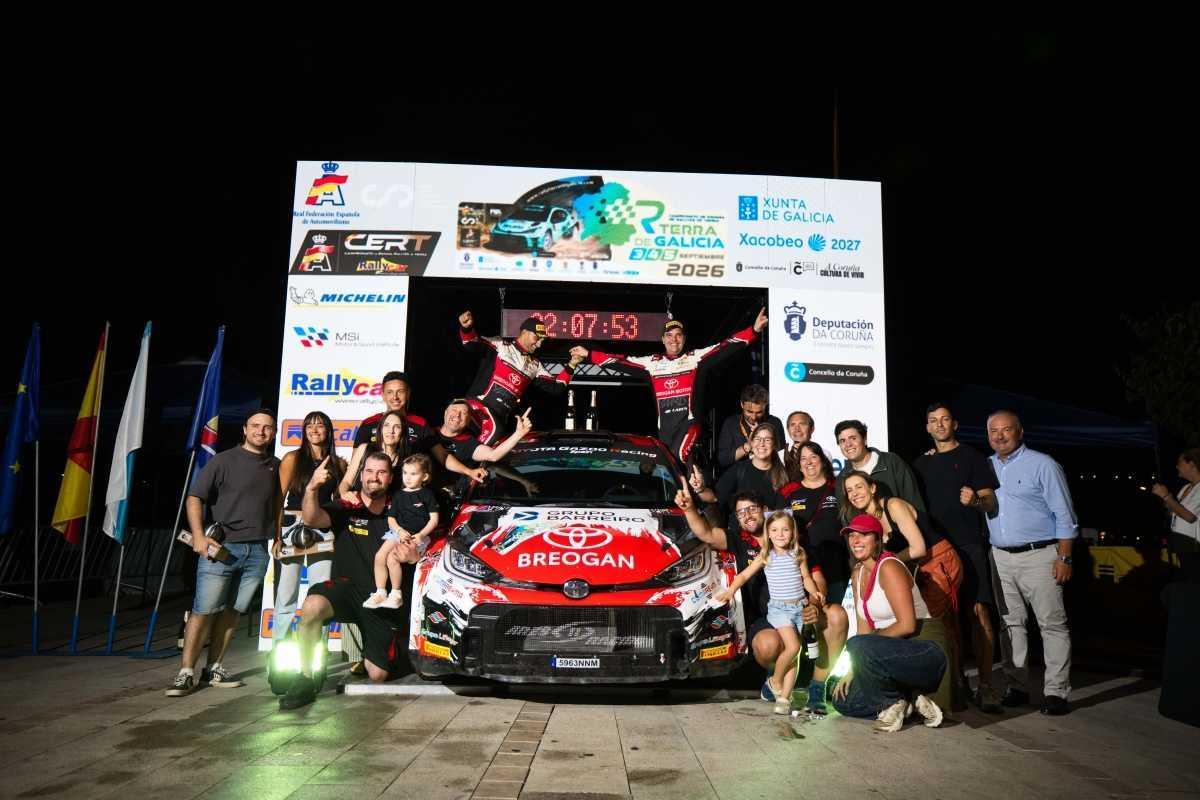 Iván Ares se reencuentra con la victoria en el CERT - Rallycar
