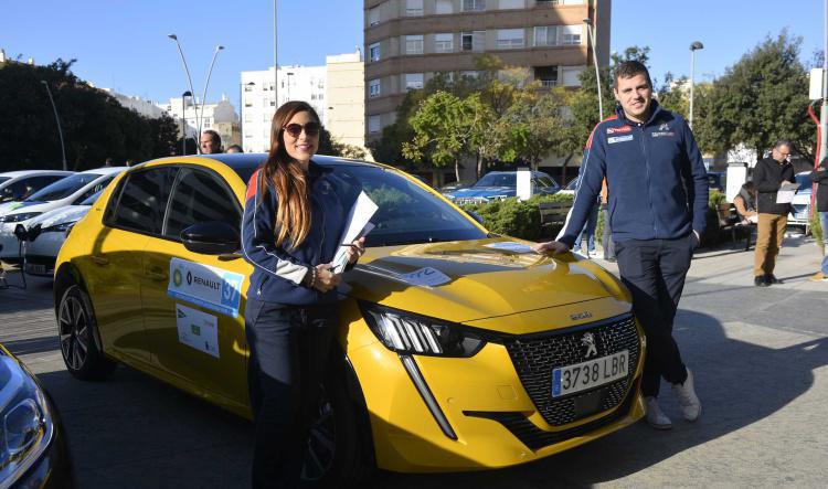 EFRÉN LLARENA Y SARA FERNÁNDEZ, SEXTOS EN SU PRIMER ECO RALLYE